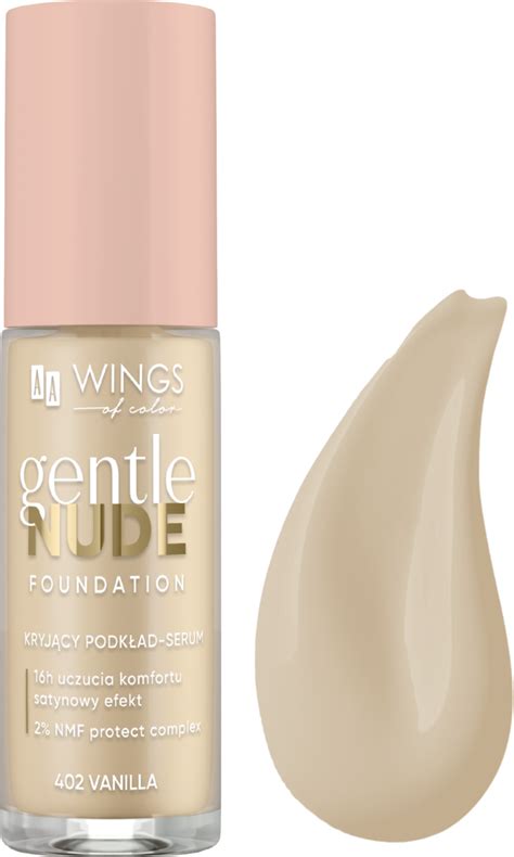 Aa Wings Of Color Gentle Nude Foundation Kryj Cy Podk Ad Serum