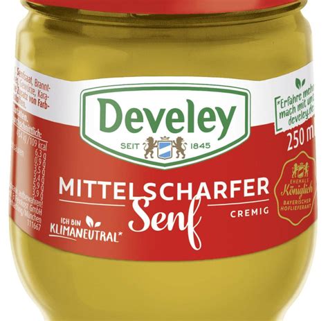 Develey: Der Senfhersteller konzentriert sich auf Nachhaltigkeit