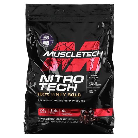 Buy Nitro Tech Whey Gold Protein Powder With Double Rich Chocolate