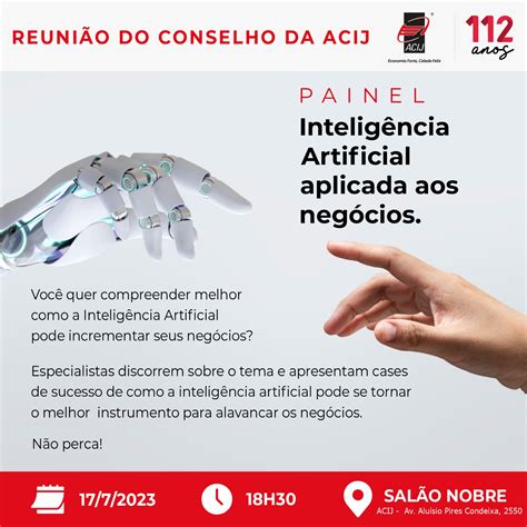 Painel Inteligência Artificial Aplicada aos Negócios ACIJ