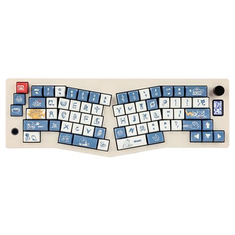 Epomaker Cidoo Abm Alice Layout Mechanical Keyboard With Tft Lcd