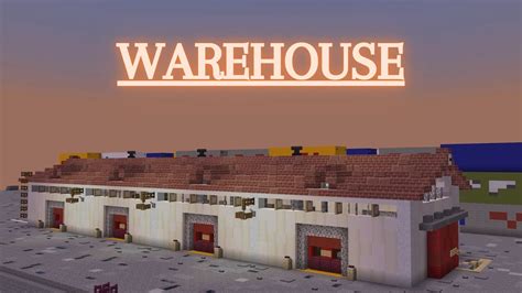 Minecraft How To Build A Warehouse In Minecraft Minecraft Warehouse