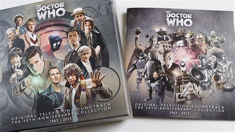 Doctor Who 50th Anniversary Collection Cd Soundtrack Limited Edition Unboxing And Review Youtube