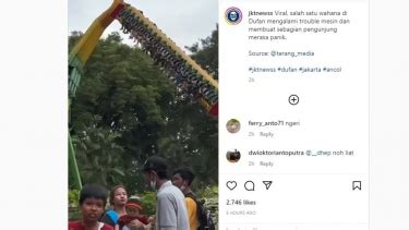 Heboh Wahana Tornado Di Dufan Berhenti Mendadak