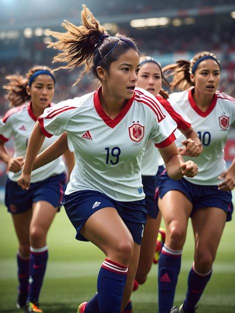 Premium Photo | Women Soccer Players