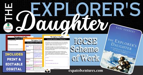 The Explorer S Daughter Igcse Lessons With Activities Expat Edventures