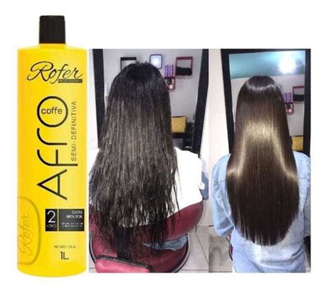 Progressiva Semi Definitiva Afro Rofer 2x1000ml Ativo Parcelamento