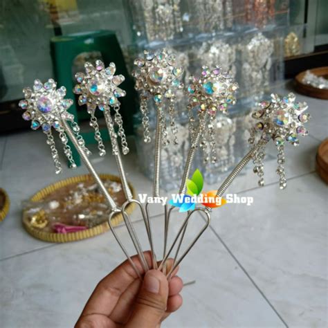 Jual Mentul Kembang Goyang Mini Melati Kecil Shopee Indonesia