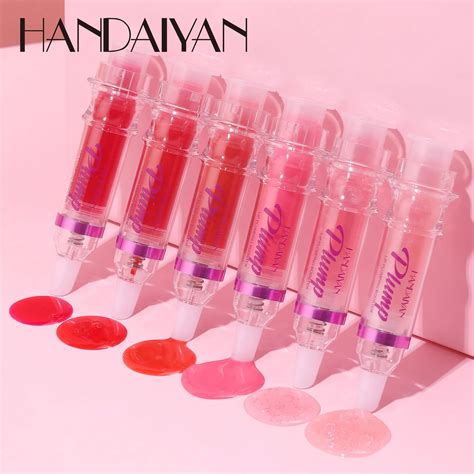 Handaisuperb Rouge L Vres Pailm Trage Rouge Nude Liquide Imperm Able