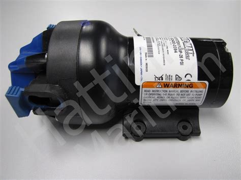 Jabsco Water Pressure Pump Par Max 4 GPM 24V 25 PSI Hattink Thermo Parts