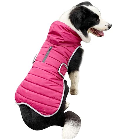 Dog Hoodie - Dog Fleece Coat with Hat Pet Winter Clothes,,l，G116338 ...