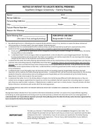 Day Notice Of Intent To Vacate Template Fill Out Sign Online And