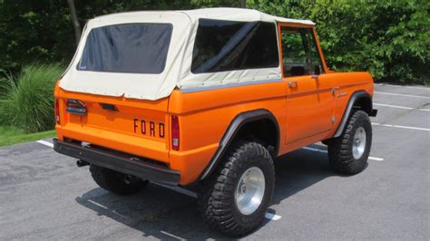 1973 Ford Bronco Resto Mod At Harrisburg 2015 As F270 Mecum Auctions