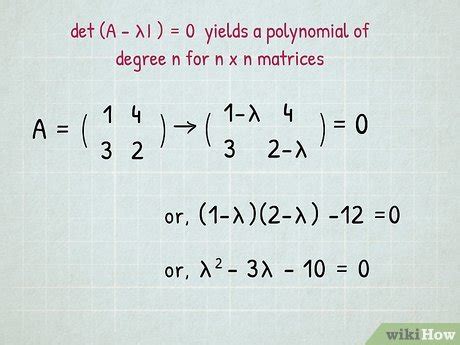 How To Find Eigenvalues And Eigenvectors