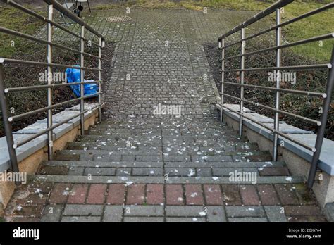 Playground Covered In Birds Poop Stock Photo Alamy