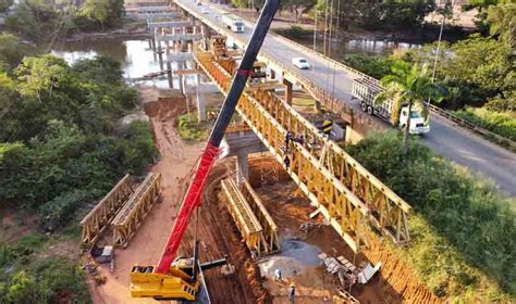 DUPLICAÇÃO DA PONTE SOBRE O RIO JARU MUDA CENÁRIO NA BR 364 Tudo