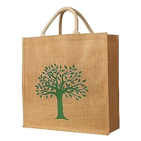 Jute Promotional Bag Pattern Printed Rubis Bags Exports Chennai