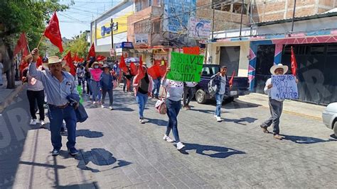 Marchan Antorchistas En Chilpancingo Exigen Justicia Para El Dirigente