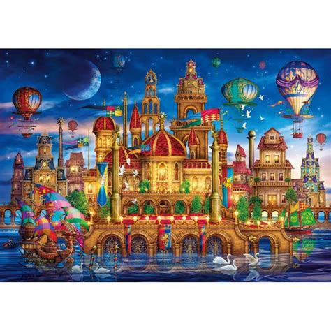 Puzzle Clementoni 6000 peças Fantasia Center kubekings pt