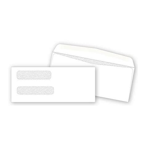 Double Window Check Envelope Personalized Designsnprint