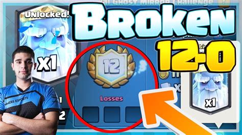 12 0 Royal Ghost Deck He S Insane Easy Grand Challenge Wins Youtube