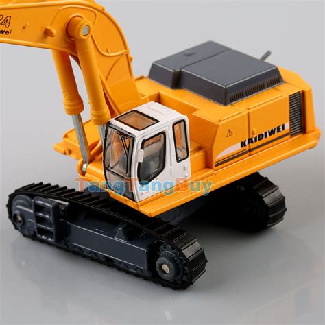 KDW 1:87 Scale Diecast Crawler Excavator Construction Vehicle Car Models Gift | eBay