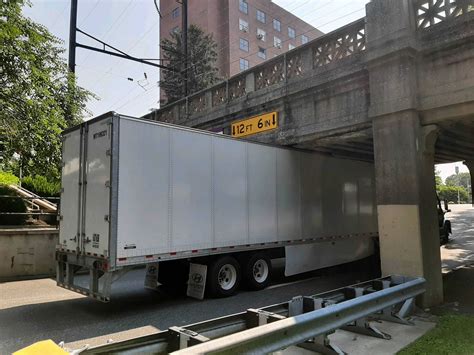 Tractor Trailer Stuck Under Front Street Bridge Pennlive