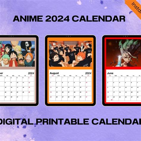 2024 Calendar Anime Namecheap India Binni Pandora