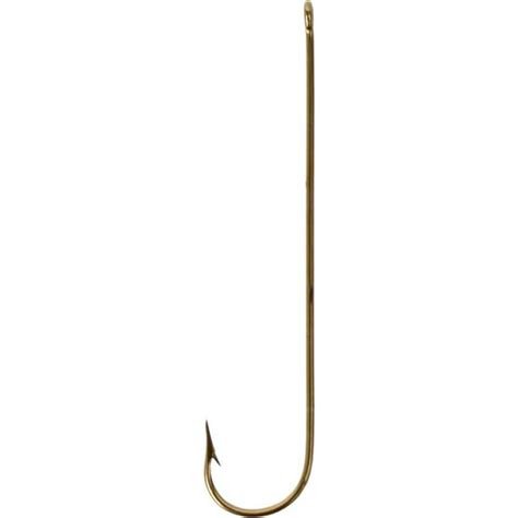 Mustad 3261D-BR-6-10 Aberdeen Cricket Hook Size 6 4X Long Shank ...