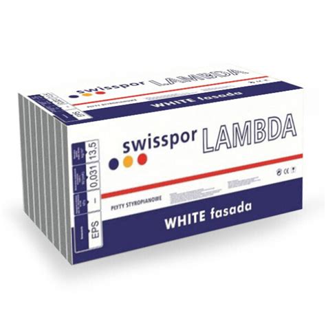 Styropian Swisspor LAMBDA WHITE Fasada 031 Styro24 Pl