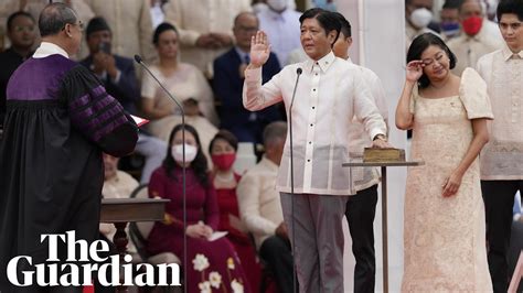 Marcos Jr Pays Tribute To Dictator Father As He Is Sworn In As President Of The Philippines