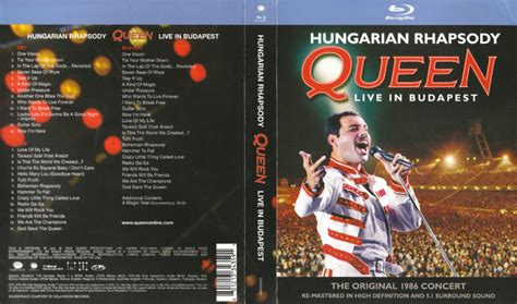 Queen Live At Wembley Stadium 1986 Music DVD CD Cover DVD Cover