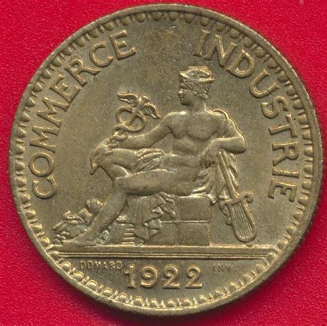 50 00 2 Franc Chambre De Commerce 1922 FDCollector