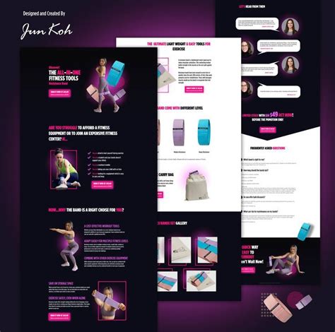 3D Landing Page Design Clickfunnels Free Template | Landing page design ...