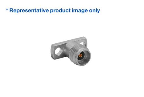 292mm Jack Straight 2 Hole Flange Rf Connector