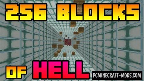 256 Blocks Of Hell Parkour Map For Minecraft 121 1206 Pc Java Mods