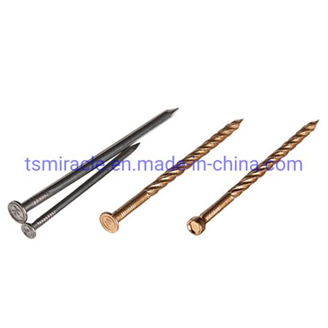 High Strength Electro Galvanized Concrete Steel Iron Nails Construction