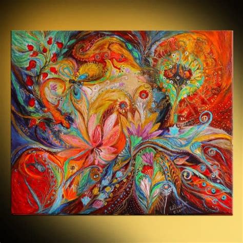 The Signs of Zodiac - Original Canvas Painting - Elena Kotliarker Art