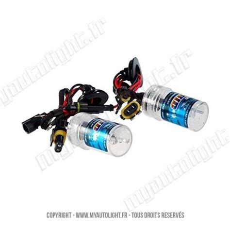 2 ampoules H1 6000K 55W de rechange pour Kit Xénon HID Cdiscount Auto