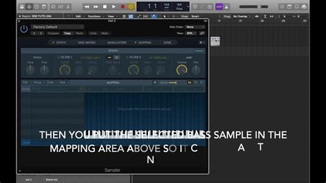 HOW TO MAKE 808 SLIDES IN LOGIC PRO X SAMPLER 2 MINUTES LOGIC PRO X