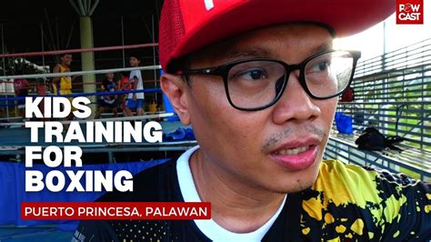 Ganito Pala Mag Training Mga Batang Boxingero Sa Puerto Princesa