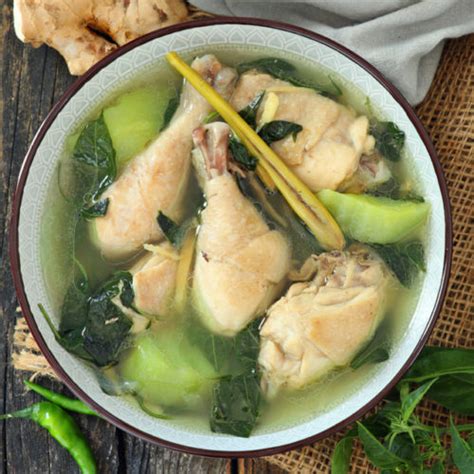 Chicken Tinola Tinolang Manok Foxy Folksy