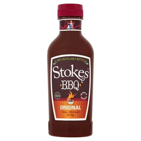 Stokes Original Bbq Sauce Squeezy 510g