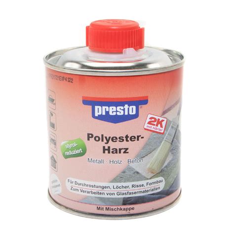 Presto Polyesterharz G Prestolith Special Inkl H Rter