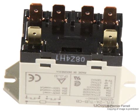 G7l 2a Tub Cb Ac200240 Omron Electronic Components Relevador De