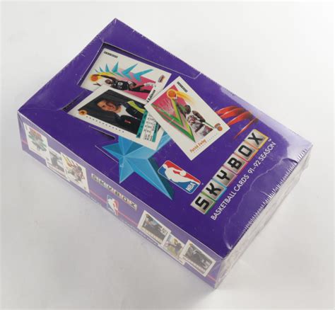 1991 92 Skybox Basketball Hobby Box With 36 Packs See Description