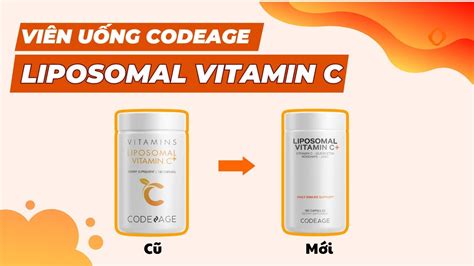 [review] ViÊn UỐng BỔ Sung Vitamin C Codeage Liposomal NÂng Cao SỨc ĐỀ KhÁng Youtube