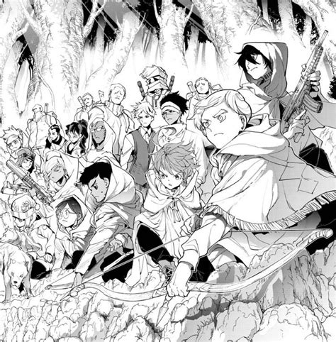 Promised Neverland Manga Panels