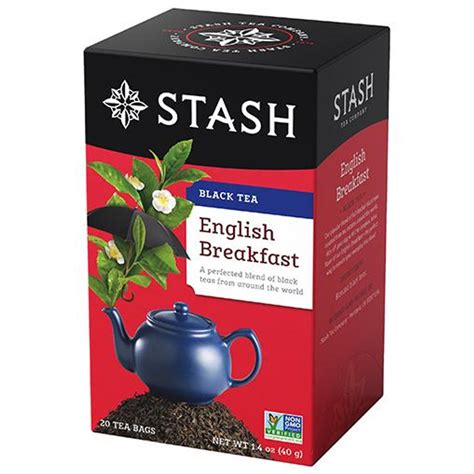 Stash English Breakfast Tea Bags 20ct. - Prestogeorge Coffee & Tea