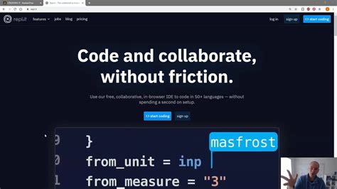 Start Coding Python With No Install Using Repl It Youtube